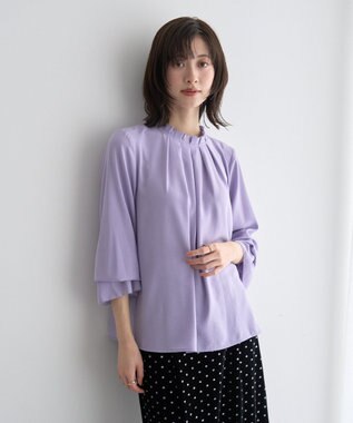 YECCA VECCA タックデザインブラウス Mint