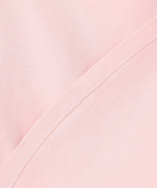 ANY 【Sサイズあり】オーガニックコットンスムース5分袖Tシャツ ピンク