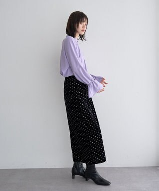 YECCA VECCA タックデザインブラウス Mint