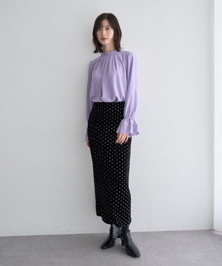 YECCA VECCA タックデザインブラウス Mint