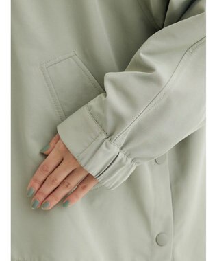 Green Parks 花粉防止　フーデッドブルゾン Khaki