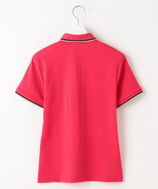 23区GOLF 【WOMEN】シンプルカノコポロシャツ オールドローズ系