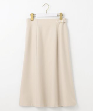 ANY SIS S 【洗える】褒めらレディフレア スカート ライトベージュ