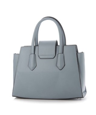 LA BAGAGERIE 【MONICA】ベルテッド2WAYハンドバッグ ブルー