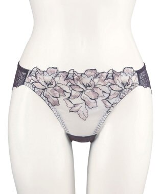 San-ai Resort（三愛水着楽園） エレガントコレクション【2411】バックレースショーツ 【northerly】 グレー