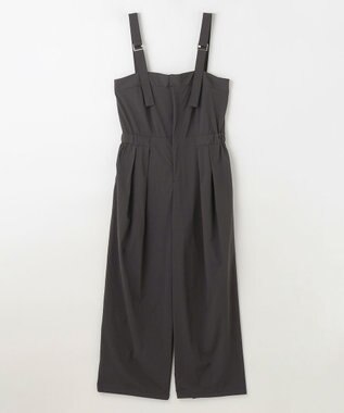 ANY L 【南明奈さんコラボ】撥水サロペット チャコール