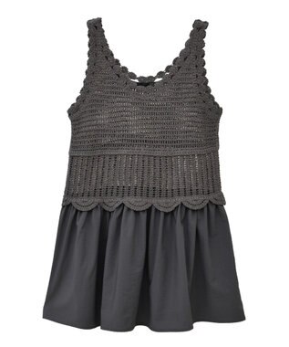 Green Parks ・ＳＵＧＡＲ　ＳＰＯＯＮ　クロシェキリカエチュニック Ivory