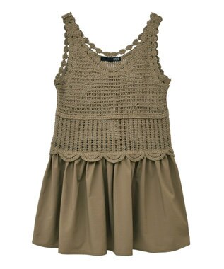 Green Parks ・ＳＵＧＡＲ　ＳＰＯＯＮ　クロシェキリカエチュニック Ivory