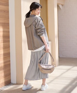 ANY 【撥水/UVカット/手洗い可】ラク映え撥水マウンパ モカ