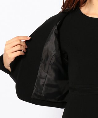 組曲 NOIR モランナ経二重 ジャケット+ワンピース ブラック系