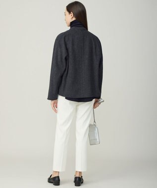 ICB L ウーレットシャギー ブルゾン チャコール