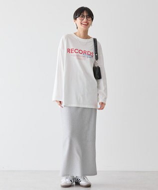 AMERICAN HOLIC ラメスカート Gray