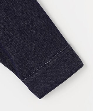 自由区 S 【洗える】ウスカルデニムベーシック ジャケット インディゴ