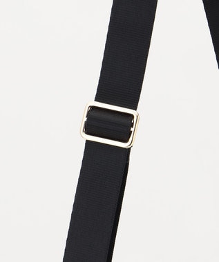 LA BAGAGERIE ポリエステルキャンバス　2WAYミニトート ブラック