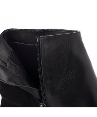 Riz raffinee <Riz raffinee>【3E】ベルト付きショートブーツ ブラック