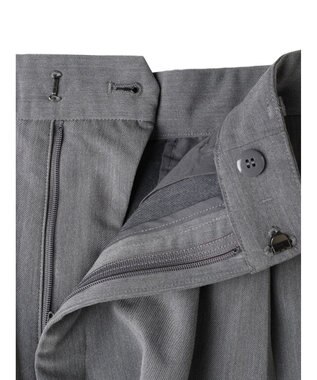 AMERICAN HOLIC 美・美・美あったかタックワイドパンツ Gray Mixture