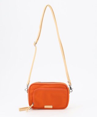 Y'SACCS 【大人のおしゃれ手帖11月号掲載】本上まなみ×Y'SACCS 　ウォレットポシェット オレンジ