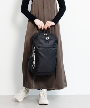 ACE BAGS & LUGGAGE W&.Day/Night モルテルン ラウンドリュック A4サイズ 14.0インチPC収納 20492 ダブルアンド ブラック