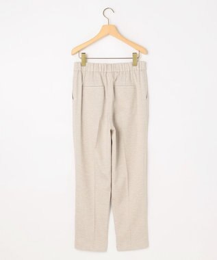 組曲 ライトリネンライクテーパード パンツ ベージュ系