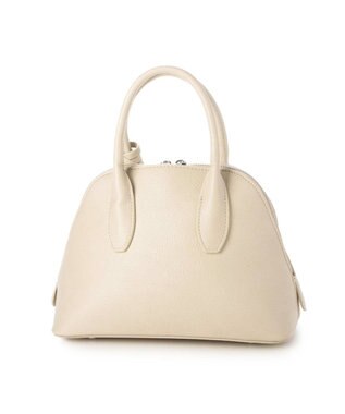 UNBILLION カシュカシュ cachecache / ポーチ付きシェル型ボストン アイボリー