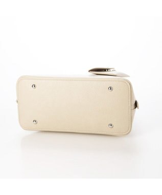 UNBILLION カシュカシュ cachecache / ポーチ付きシェル型ボストン アイボリー