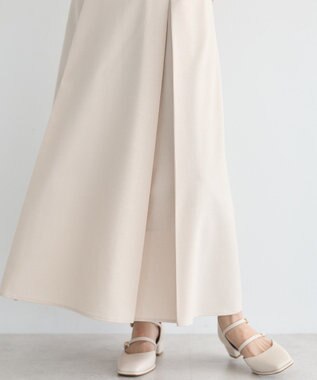 earth music&ecology フロントボタンドッキングワンピース Brown