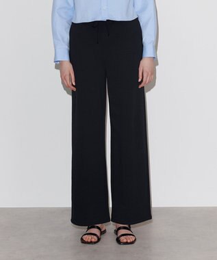 NAVE 【Nave　洗える】裏毛 パンツ ブラック系