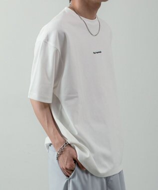 WEGO アクセ付きフォトグラフィックT（SS） ホワイト