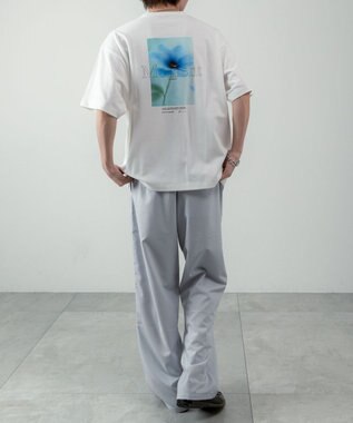 WEGO アクセ付きフォトグラフィックT（SS） ホワイト