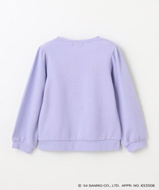 ANY KIDS 【any FAM×サンリオキャラクターズ】カップケーキトレーナー ラベンダー×クロミ