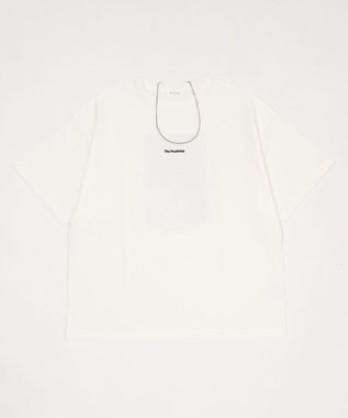 WEGO アクセ付きフォトグラフィックT（SS） ホワイト