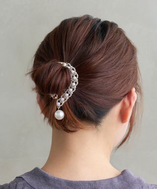 Phoebe ハートシニヨンカフ ホワイト