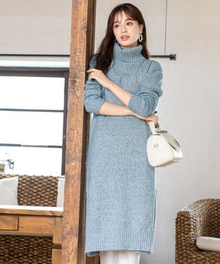 洗える 大人華やかなmix糸ニットワンピース Tiaclasse ファッション通販 公式通販 オンワード クローゼット