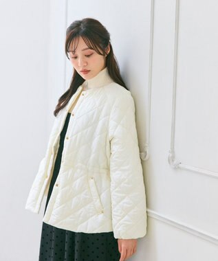 Feroux 【大好評につき再登場！】キルティング アウター ホワイト系