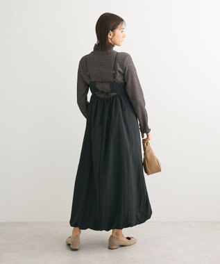 Green Parks ・ＥＬＥＮＣＡＲＥ　ＤＵＥ　バルーンキャミワンピース Black