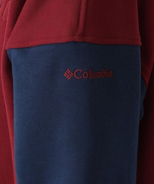 Columbia Columbia/ バガスウェットグラフィッククルー /コロンビア Rich Wine、 Coll Navy