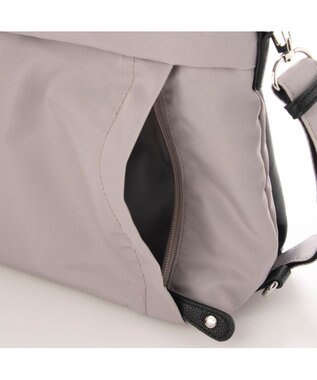 Y'SACCS ナイロン2WAYリュック グレー