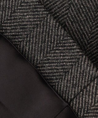 J.PRESS MEN 【ARTHUR HARRISON】 2080ヘリンボンフランネルチェスター コート オリーブ系8