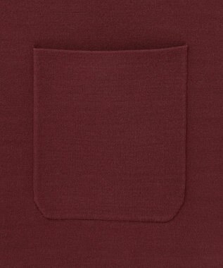 自由区 S レーヨンストレッチ カーディガン ボルドー