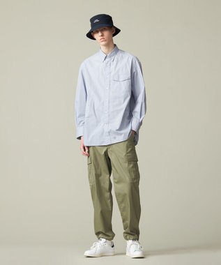 J.PRESS YORK STREET 【UNISEX】タイプライターシャツ/B.D. サックスブルー系