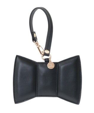 Maison de FLEUR リボンパスケース Black