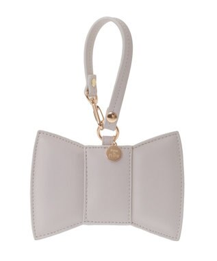 Maison de FLEUR リボンパスケース Grayish Pink