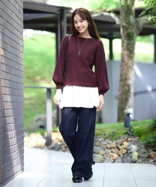 Tiaclasse 【安田美沙子さん着用】ノベルツイストネックレス シルバー