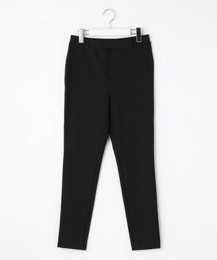 自由区 S 【WEB限定・洗える・撥水加工】ストレッチスリム レギンスパンツ ブラック系