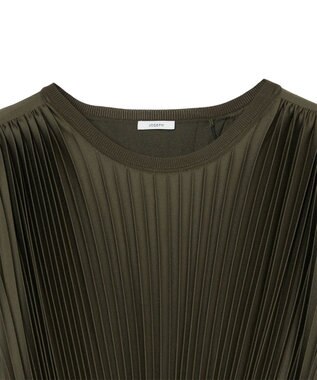 JOSEPH ニットウィーブプリッセドレス VOLTA Palm Leaf