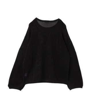 WEGO メッシュニットプルオーバー（LS） ブラック