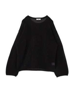 WEGO メッシュニットプルオーバー（LS） ブラック