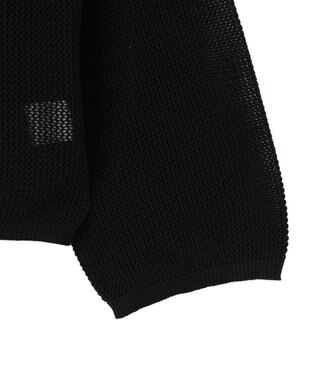 WEGO メッシュニットプルオーバー（LS） ブラック