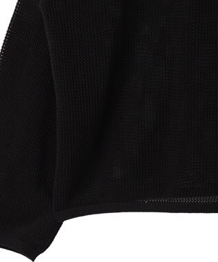 WEGO メッシュニットプルオーバー（LS） ブラック