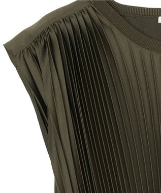 JOSEPH ニットウィーブプリッセドレス VOLTA Palm Leaf